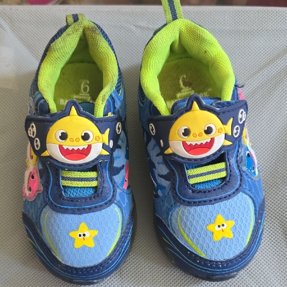 Kids Shoes - Blue and Yellow